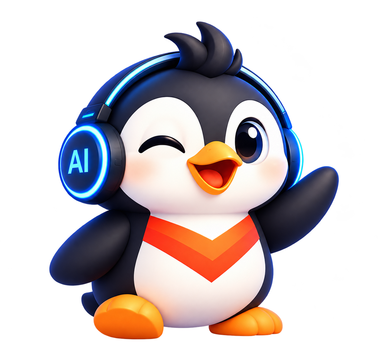 Il pinguino Metis ti dà il benvenuto